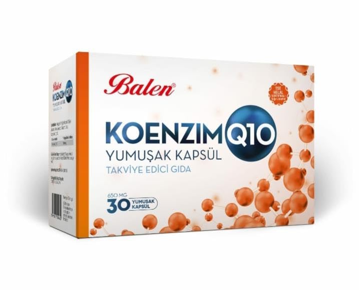 Balen Koenzim Q10 650 mg 30 Kapsül