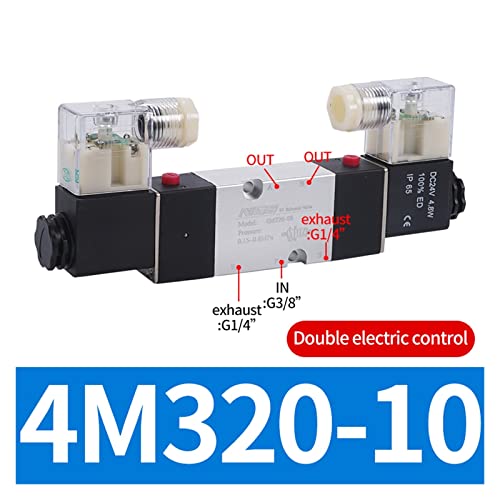 Électrovanne 5 voies résolvant les pertes de pression d'air 4M220-08