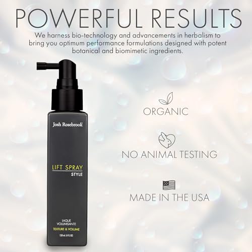 Josh Rosebrook Lift Spray para textura y volumen, 120 mL miniatura 4