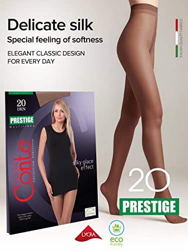 Conte Classic Sheer to Waist Silky Pantyhose Prestige 20 Den2