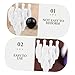 SUPVOX 10pcs Mini Bowling Portable Tabletop Bowling Game HIPS Material Fun Indoor Activity for Boys and Girls and Adults for Parties and