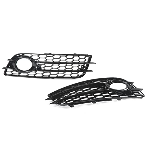 Grilles de phare antibrouillard pour B8 S4 protégeant le radiateur contre les débris de la route