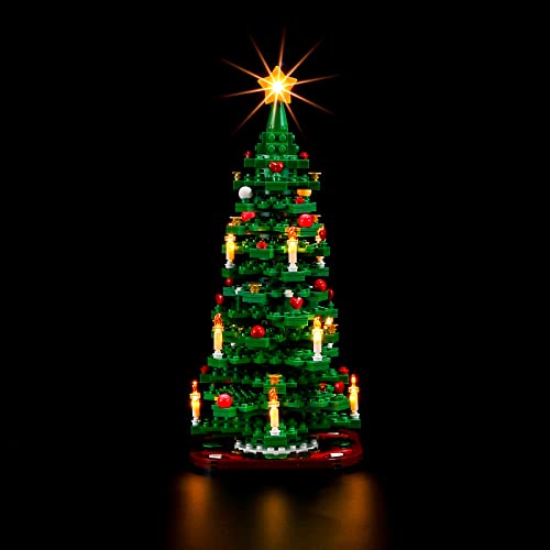 BRIKSMAX Led Lighting Kit for LEGO-40573 Christmas Tree - Compatible with Lego Building Blocks Model- Not Include The Lego Set