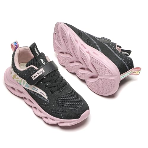 Image of Daclay Kids Sports Shoes Running Shoes for Spring and Autumn Casual Knit Sneakers for Girls Boys School Students Teenager