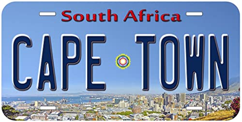 Cape Town South Africa Tag01 Novelty Car Auto License Plate