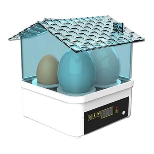 Befeixue Brutmaschine Für Eier | 4-Fach Manuelles Wenden Transparentes Brutsystem | Brutkasten Für Kükenschlupf,Für Den Einsatz Auf Dem Bauernhof, Im Klassenzimmer Und Zu Hause Für
