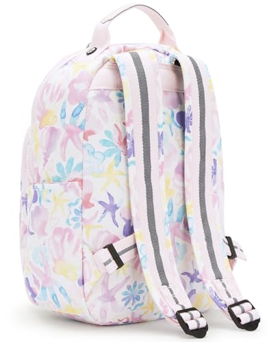 Image of Kipling Women's Seoul Small Bts Prt Tablet Backpack, Durable, Padded Shoulder Straps with Tablet Sleeve