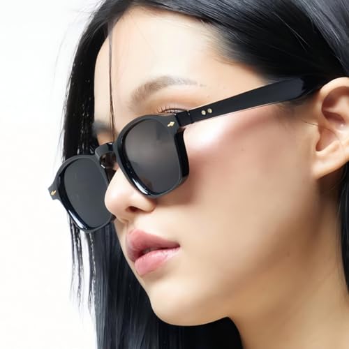 Lunettes de soleil polygonales pour sublimer un look punk transparent