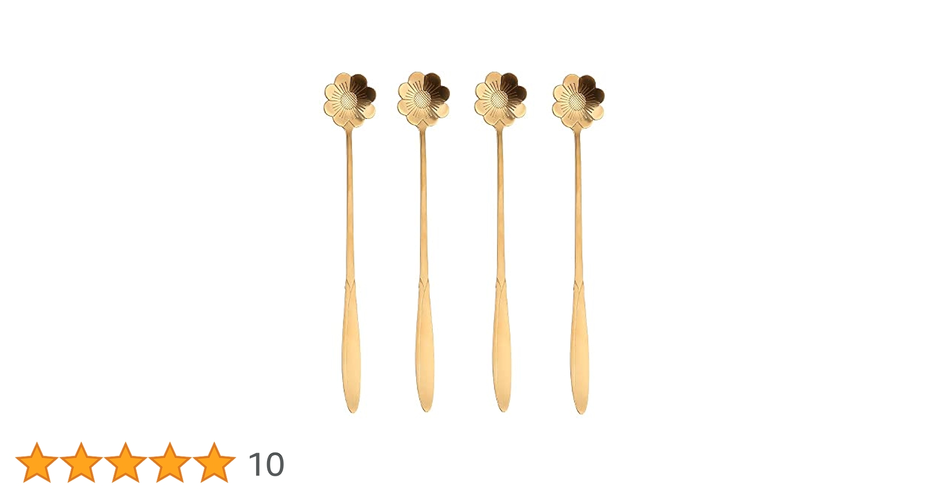 Amazon.co.jp: 16ピース フラワー スプーン コーヒー ティー
