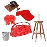 Wrestling & Boxing 8 Piece Accessory Set for Wrestling Action Figures