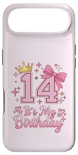 It's My 14�΂̒a���� ���̎q �R�P�b�g���{�� �s���N 14�� �X�}�z�P�[�X iPhone Air �p