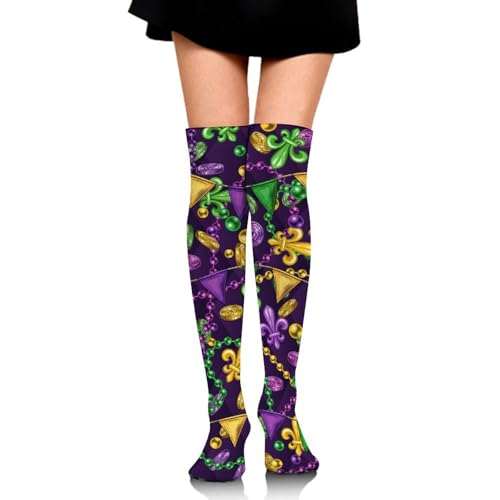 Soft Long Boot Stockings Over Knee Socks Thigh High Socks Unisex Stockings