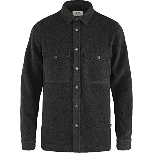 Preisvergleich Produktbild Fjällräven Herren Canada Shirt Solid M Langarm-Hemd, Dunkelgrau (40), XXL