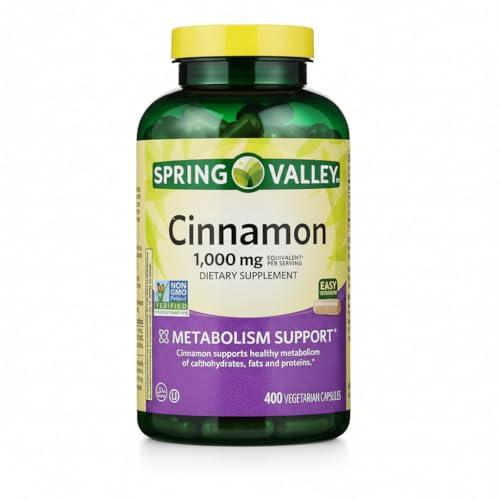 Unique Bundle Store Cinnamon 1000 mg, 400 Capsules - Dietary