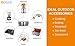 BeGrit Backpacking Camping Cookware Mini Picnic Camping Cooking Mess Kit with Pot and Pan Set for Hiking 8pcs Set