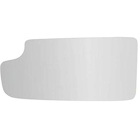 Driver Side Non-Heated Mirror Glass For Chevrolet Express & GMC Savana Vans - 8 3/16 X 7 5/16