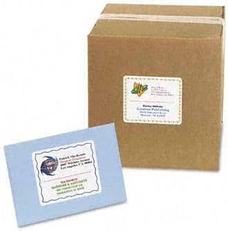 AVERY AVE8254 - Color Printing Labels