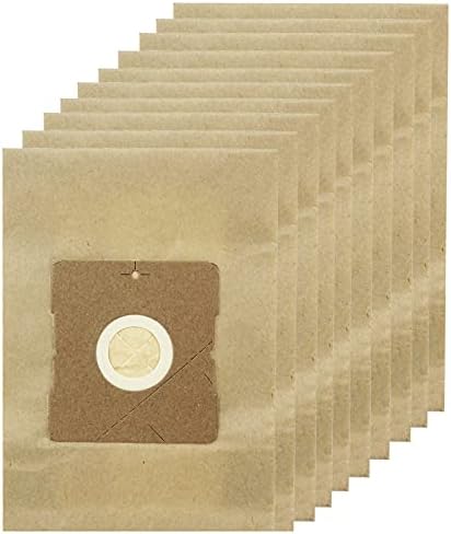 SPARES2GO Dust Bags for AmazonBasics VCB43B1-70EUK Cylinder 3.0L Vacuum Cleaner (Pack of 10)