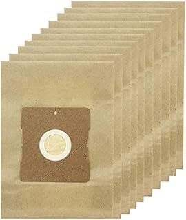 SPARES2GO Dust Bags for AmazonBasics VCB43B1-70EUK Cylinder 3.0L Vacuum Cleaner (Pack of 10)