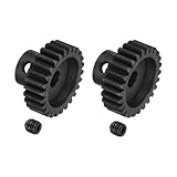 Pasos De Instalación: 1. Deslice El Engranaje De Piñón Endurecido RC En El Eje Del Motor; 2. Alinee Los Dientes Con Los Engranajes Correspondientes Con Los Que Engranará (Como El Engranaje De Diadema); 3. Asegúrese De Que El Engranaje Esté Firmemente Colocado En El Eje.
