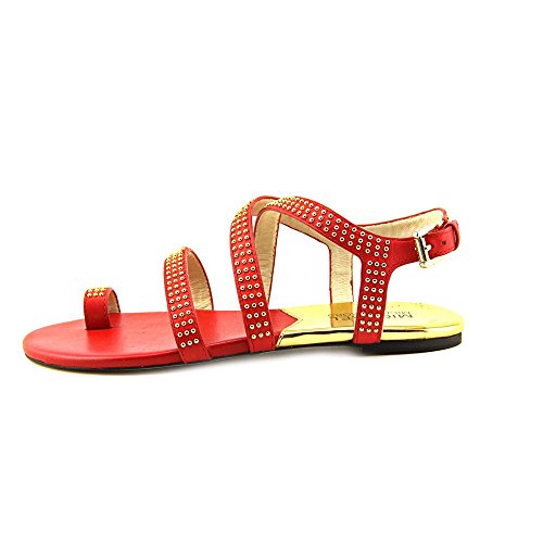 Michael Michael Kors Women's Arianna Toe Thong Sandal (5.5, Rhubarb) #TOP2