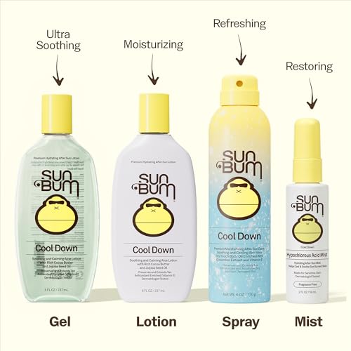 Sun Bum Cool Down Aloe Vera Gel - Vegan After Sun Care to Soothe and Hydrate Sunburn - 8 oz - Image 5