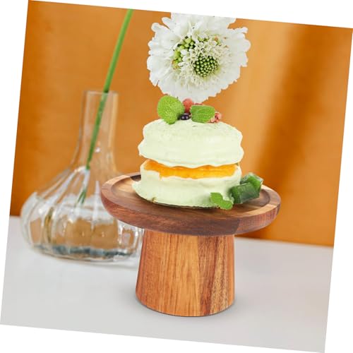 Présentoir à gâteaux design simple Angoily support bois mariages fêtes - 7