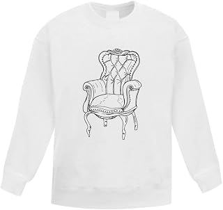 Azeeda 'Vintage Chair' Kid's Sweatshirt/Jumper (9-11 Years) (KW00015730)