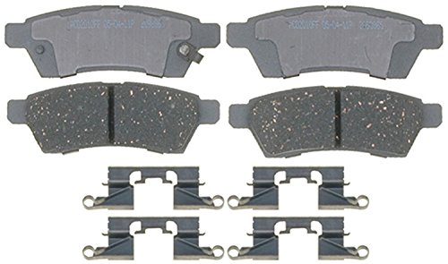 ACDelco Advantage 14D1100CH (19287910) Ceramic Rear Disc Brake Pad Set with Hardware