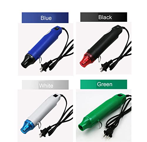Mini Heat Gun, Portable Mini Handheld Hot Air Gun,200℃ Handheld Portable Hot Air Gun, For Shrink Wrapping, Epoxy Resin Supplies, Embossing Crafts, Candle Mak (Black) #TOP7
