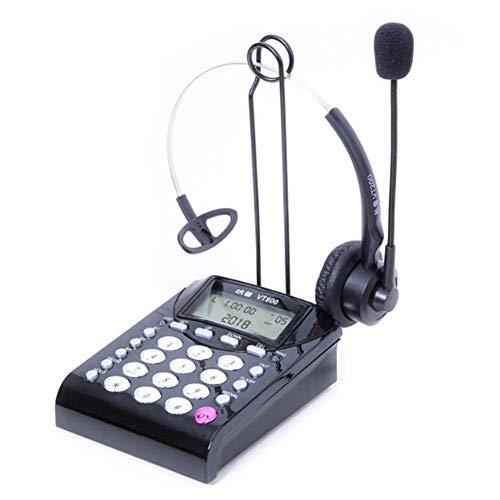 Big Button Vintage Telefon/schnurloses Telefon, Festnetztelefon, Büro Home Festes Telefon Telefon für zu Hause Küche Hotel Büro Schwarz