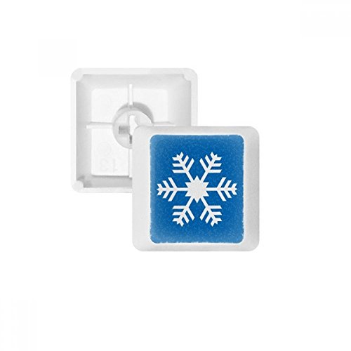 Keycap mécanique PBT Winter Sport multicolore au fini mat sans marquage