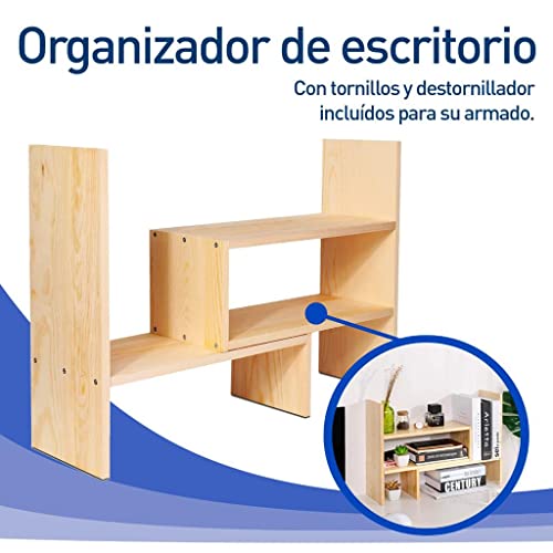 Oficina, Home escritorio librero Marca Bluelander (2)