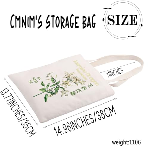 Bolso tipo tote Ba Sing Se de CMNIM, inspirado en la serie animada Avatar: La leyenda de Aang, con diseño de tío Iroh y té, regalo para fanáticos del anime miniatura 5