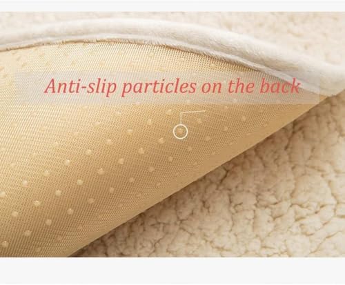 Coussin de canapé en polaire antidérapant et lavable