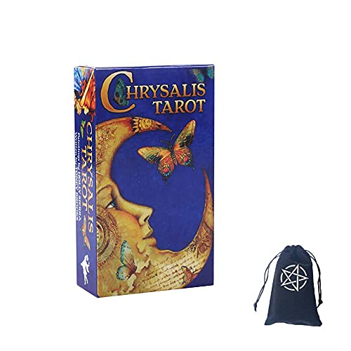 Générique - Générique Cartes de Tarot Chrysalide,Chrysalis Tarot Cards,with Bag,Party Game,Jouets de voyance