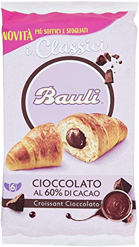 Bauli Cornetti Cioccolato Brioche Ripiene Al Cioccolato (6 X 50 G) 300 G