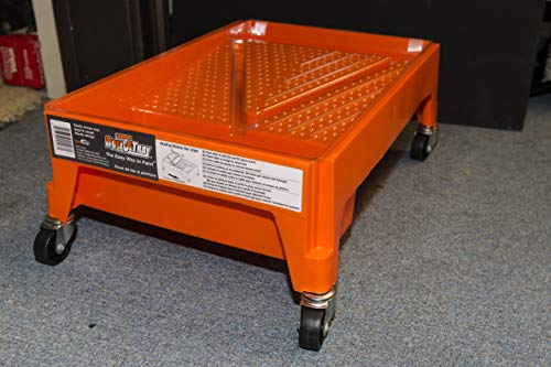 Orange; Paint Tray On Wheels, Roll A Tray #TOP1