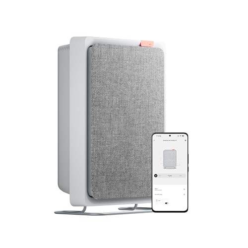 Smartmi Air Purifier E1 for Bedroom Home Dorm, Wall Mounted Air Purifiers, Decorative Air Cleaner for Pet Hair, Dander, Smoke, Pollen, Works with HomeKit Alexa Google Assistant, 150m³/h CADR