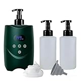 JOJOCOSMO Professional Hot Lather Machine, Fast Heating Shaving Cream Warmer with 1-24H Timer,°F/°C Display, 2 Detachable Bottles for Shaving, Barber Shop, Home & SPA, Perfect Gift for Men