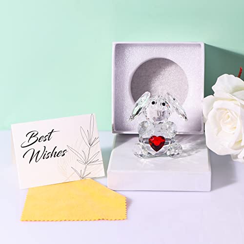 Ywhl Cute Crystal Elephant Gifts For Women, Handmade Elephant Gifts For Elephant Lovers, Animals Figurine Collection For Home Decor #TOP6