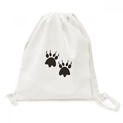 Sac de voyage en toile imprimée griffe animale sport
