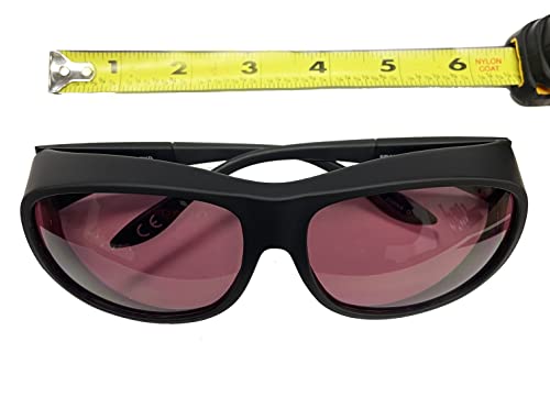 Eschenbach FL-41 Meridian Dark Rose Filter Glasses - Photophobia Sunglasses by Eschenbach - Used condition - Image 2