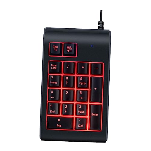 Clavier numérique mécanique au design simple et élégant en noir