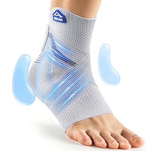 Ankle Brace for Women Men with Gel Pad 3D Knit-Ankle