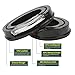 Sordin Supreme Pro X Gel Ear Pads - Gel Seals & Cushion Kit for Sordin Supreme Active Ear Muff Series - 1 Pair