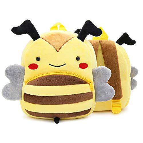 Litthing Mochila Infantil Peluche Escuela Bolsa de Dibujos Animados para Niña y Niño