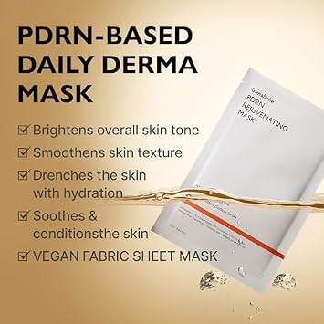Genabelle Glass Skin & Deep Repair Mask Trio (Hydrate, Soothe, Renew) - (3 Types, 15 Sheets)