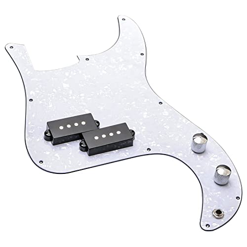 Unxuey P-Bass 11 Hole Prewired Loaded Pickguard