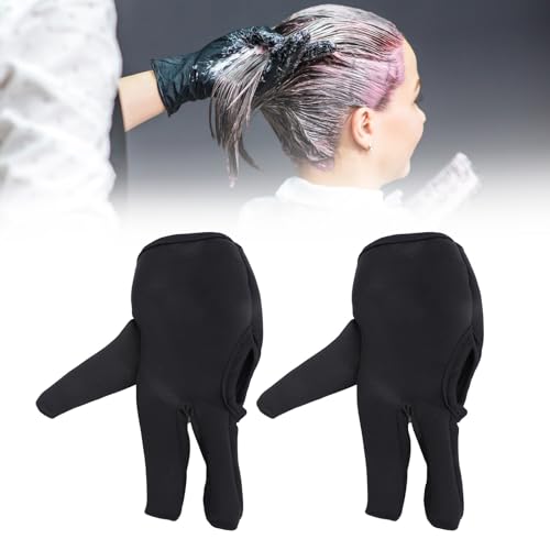 Luvas de Modelagem Resistentes Ao Calor Saluaqui, Luvas de Modelagem de Cabelo Resistentes Ao Calor,